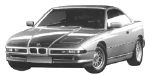 BMW E31 B0824 Fault Code